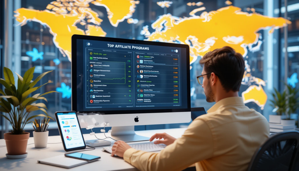 The Top 20 Affiliate Marketing Programs with High Commissions and Global Reach